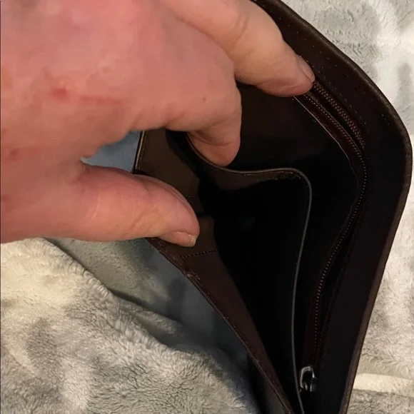 Brown Crocodile Leather Wallet